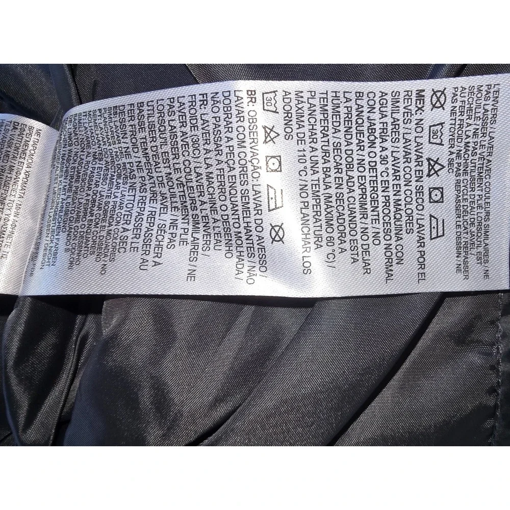 Nike Boys Puffer Jacket Winter Coat Dark Smoke‎ Gray Blue 3T NEW - Picture 8 of 10